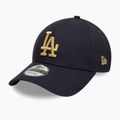 Cappello da baseball New Era Metallic 9Forty Los Angeles Dodgers navy 3