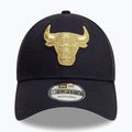 Cappello da baseball New Era Metallic 9Forty Bulls navy 2