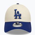 Cappello da baseball New Era Colourblock 9Forty Los Angeles Dodgers beige chiaro 2