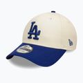 Cappello da baseball New Era Colourblock 9Forty Los Angeles Dodgers beige chiaro 3