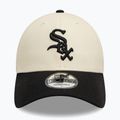 Cappello da baseball New Era Colourblock 9Forty Chicago White Sox beige chiaro 2