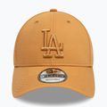 Cappello da baseball New Era League Essential 9Forty Los Angeles Dodgers beige scuro 2