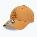 Cappello da baseball New Era League Essential 9Forty Los Angeles Dodgers beige scuro 3