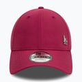 Cappello da baseball New Era Flawless 9Forty Los Angeles Dodgers rosso scuro 2