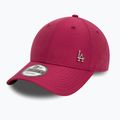 Cappello da baseball New Era Flawless 9Forty Los Angeles Dodgers rosso scuro 3