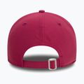 Cappello da baseball New Era Flawless 9Forty Los Angeles Dodgers rosso scuro 4