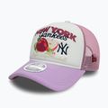 Cappello da baseball New Era Fruit Graphics Trucker New York Yankees rosa scuro 2