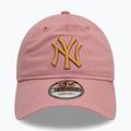 Cappello da baseball New Era League Essential 920 New York Yankees rosa scuro 3