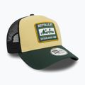 Cappello Trucker in tela New Era NE Patch beige chiaro