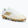 SKECHERS scarpe da calcio per bambini Skx_ 1.5 Td Jr FG bianco/oro