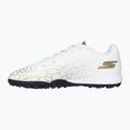 SKECHERS Skx_1.5 Youth Jr TF bianco/oro scarpe da calcio per bambini 10