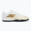 SKECHERS Skx_1.5 Youth Jr TF bianco/oro scarpe da calcio per bambini 2
