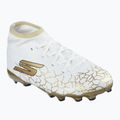 SKECHERS scarpe da calcio per bambini Skx_1.5 High Td Jr FG bianco/oro 8
