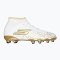 SKECHERS scarpe da calcio per bambini Skx_1.5 High Td Jr FG bianco/oro 9