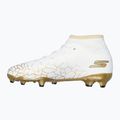 SKECHERS scarpe da calcio per bambini Skx_1.5 High Td Jr FG bianco/oro 10