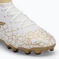 SKECHERS scarpe da calcio per bambini Skx_1.5 High Td Jr FG bianco/oro 7