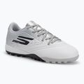 SKECHERS Razor 1.5 Youth Jr TF bianco/argento scarpe da calcio per bambini