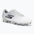 SKECHERS Razor 1.5 Academy FG bianco/argento scarpe da calcio da uomo