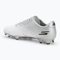 SKECHERS Razor 1.5 Academy FG bianco/argento scarpe da calcio da uomo 3