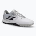 SKECHERS Razor 1.5 Academy TF scarpe da calcio uomo bianco/argento