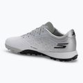 SKECHERS Razor 1.5 Academy TF scarpe da calcio uomo bianco/argento 3
