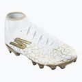 SKECHERS Razor 1.5 Academy FG scarpe da calcio uomo bianco/oro 8