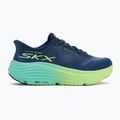 Scarpe da corsa SKECHERS Max Cushioning Endeavour Hallandale donna navy/lime 2