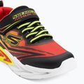 SKECHERS Flex-Glow Ultra nero/rosso scarpe per bambini 7