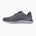 Scarpe da uomo Skechers Track Leshur carbone/arancione 3