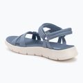 SKECHERS Go Walk Flex Sandal Donna Blu sublime 3