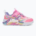 Scarpe da bambino Skechers Unicorn Chaser rosa/multi 2