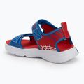 SKECHERS Creature Splash sandali per bambini blu/rosso 3