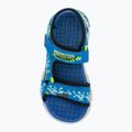 SKECHERS Mega Splash sandali per bambini nero/blu/lime 5