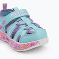 SKECHERS sandali per bambini Play Scene Splash Cute Crew turchese/lavanda 7
