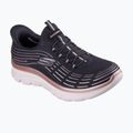 Scarpe da donna SKECHERS Summits Plus Soft Luster nero/oro rosa 8