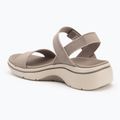 Sandali da donna SKECHERS Go Walk Arch Fit 2.0 taupe 3