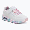 Scarpe per bambini SKECHERS Uno Gen1 Fresh Blooms white