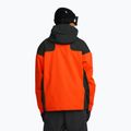 Giacca da snowboard uomo Volcom Kleveland orange shock 3