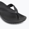 Crocs Crocband Flip infradito nero/grigio ardesia 7