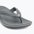 Crocs Crocband Flip - infradito grigio ardesia/fumo 7