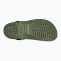Zoccolo Crocs Yukon Vista II LR da uomo verde militare 3