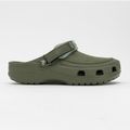 Zoccolo Crocs Yukon Vista II LR da uomo verde militare 3