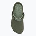 Zoccolo Crocs Yukon Vista II LR da uomo verde militare 6