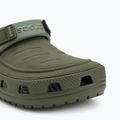 Zoccolo Crocs Yukon Vista II LR da uomo verde militare 8