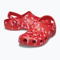 Zoccolo Crocs Classic Valentines Day rosso ciliegia 6