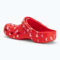 Zoccolo Crocs Classic Valentines Day rosso ciliegia 4