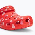 Zoccolo Crocs Classic Valentines Day rosso ciliegia 8