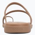 Ciabatte da donna Crocs Miami Toe Loop Sandal milk chocolate 6