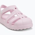 Crocs Classic Fisherman Sandali per bambini rosa latte 7
