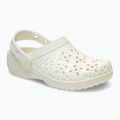 Crocs Classic Floral Cutout Clog infradito in gesso